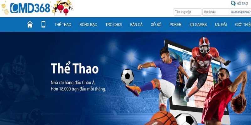 Tìm hiểu sơ lược về sảnh CMD Sports